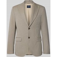 MCNEAL Slim Fit 2-Knopf-Sakko mit Pattentaschen in Beige, Größe 27 von MCNEAL