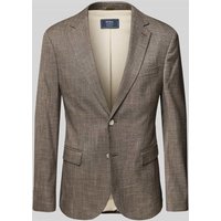 MCNEAL Slim Fit 2-Knopf-Sakko mit Pattentaschen in Mittelbraun, Größe 48 MCNEAL Slim Fit 2-Knopf-Sakko mit Pattentaschen in Mittelbraun, Größe 48 von MCNEAL