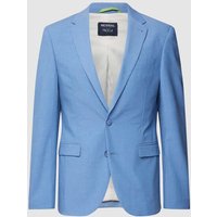 MCNEAL Slim Fit 2-Knopf-Sakko mit Viskose-Anteil in Blau, Größe 50 MCNEAL Slim Fit 2-Knopf-Sakko mit Viskose-Anteil in Blau, Größe 50 von MCNEAL