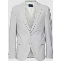 MCNEAL Slim Fit 2-Knopf-Sakko mit Viskose-Anteil in Hellgrau, Größe 102 von MCNEAL