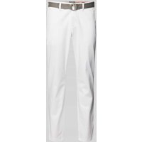 MCNEAL Slim Fit Chino mit Gürtel in Weiss, Größe 110 von MCNEAL