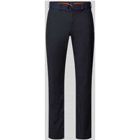 MCNEAL Slim Fit Hose mit Gürtel in Marine, Größe 46 MCNEAL Slim Fit Hose mit Gürtel in Marine, Größe 46 von MCNEAL