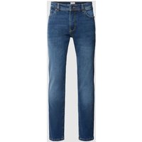 MCNEAL Slim Fit Jeans mit Knopf- und Reißverschluss in Blau, Größe 38/30 von MCNEAL