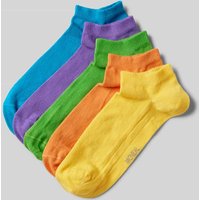 MCNEAL Sneakersocken mit Stretch-Anteil im 5er-Pack in Hellgelb, Größe 43/46 von MCNEAL