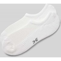 MCNEAL Sneakersocken mit geripptem Abschluss im 2er-Pack in Weiss, Größe 43/46 von MCNEAL
