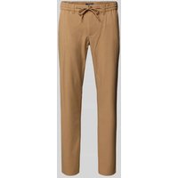 MCNEAL Stoffhose mit elastischem Bund in Camel, Größe L von MCNEAL