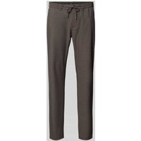 MCNEAL Stoffhose mit elastischem Bund in Flanell Melange, Größe XL von MCNEAL