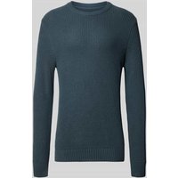 MCNEAL Strickpullover mit Rundhalsausschnitt in Anthrazit, Größe M von MCNEAL