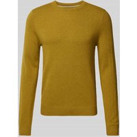 MCNEAL Strickpullover aus Woll-Mix mit Kaschmir-Anteil in Gruen Melange, Größe XXL von MCNEAL