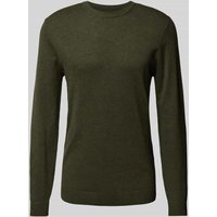MCNEAL Strickpullover mit Rundhalsausschnitt in Oliv Melange, Größe XXL MCNEAL Strickpullover mit Rundhalsausschnitt in Oliv Melange, Größe XXL von MCNEAL