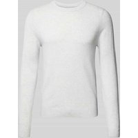 MCNEAL Strickpullover aus Woll-Mix mit Kaschmir-Anteil in Stein Melange, Größe XXL von MCNEAL