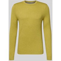MCNEAL Strickpullover aus Woll-Mix mit Kaschmir-Anteil in Lind Melange, Größe S von MCNEAL