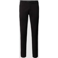 MCNEAL Super Slim Fit Chino mit Handytasche in Black, Größe 42 von MCNEAL