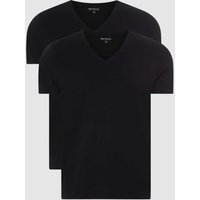 MCNEAL T-Shirt aus Baumwolle im 2er-Pack in Black, Größe XXL von MCNEAL