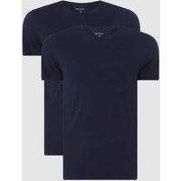 MCNEAL T-Shirt aus Baumwolle im 2er-Pack in Marine, Größe M von MCNEAL