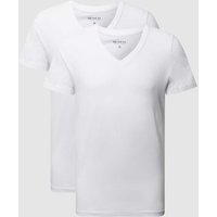 MCNEAL T-Shirt aus Baumwolle im 2er-Pack in Weiss, Größe XXL von MCNEAL