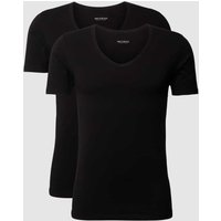 MCNEAL T-Shirt im 2er-Pack in Black, Größe L von MCNEAL