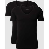 MCNEAL T-Shirt im 2er-Pack in Black, Größe S von MCNEAL