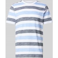 MCNEAL T-Shirt mit Streifenmuster in Weiss, Größe XL von MCNEAL