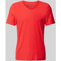 MCNEAL T-Shirt mit V-Ausschnitt in Rot, Größe L von MCNEAL