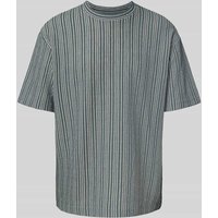 MCNEAL T-Shirt mit geripptem Rundhalsausschnitt in Petrol, Größe XL MCNEAL T-Shirt mit geripptem Rundhalsausschnitt in Petrol, Größe XL von MCNEAL