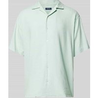 MCNEAL Tailored Fit Freizeithemd mit Reverskragen in Helltuerkis, Größe XL von MCNEAL