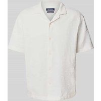 MCNEAL Tailored Fit Freizeithemd mit Reverskragen in Offwhite, Größe L von MCNEAL