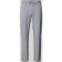 MCNEAL Tapered Fit Stoffhose mit Gesäßtaschen in Mittelgrau, Größe L von MCNEAL