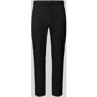 MCNEAL Tapered Fit Stoffhose mit Tunnelzug in Black, Größe M von MCNEAL