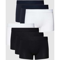 MCNEAL Trunks mit Logo-Bund im 7er-Pack in Black, Größe L von MCNEAL