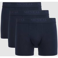 MCNEAL Trunks mit Stretch-Anteil im 3er-Pack in Marine, Größe L von MCNEAL