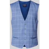 MCNEAL Weste mit Paspeltaschen in Jeansblau, Größe 46 von MCNEAL