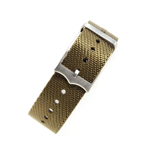 MCNVNEFSAW 20 mm 22 mm Armband for Moonswatch Seiko Premium Armband Sportarmband Verschluss(Green,20mm) von MCNVNEFSAW