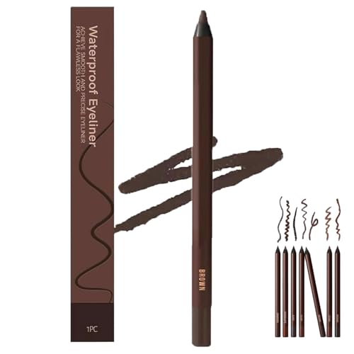 24 Stunden wasserfester Eyeliner, pflaumenfarben, doppelseitig, anspitzbarer Eyeliner mit hoher Pigmentierung und langanhaltender Farbe, perfekt für den täglichen Gebrauch von MCNZNJONV