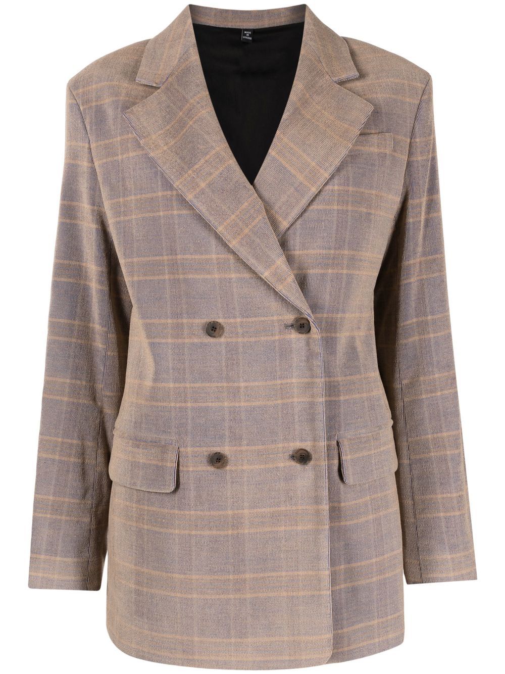 MCQ Blazer mit Karomuster - Nude von MCQ