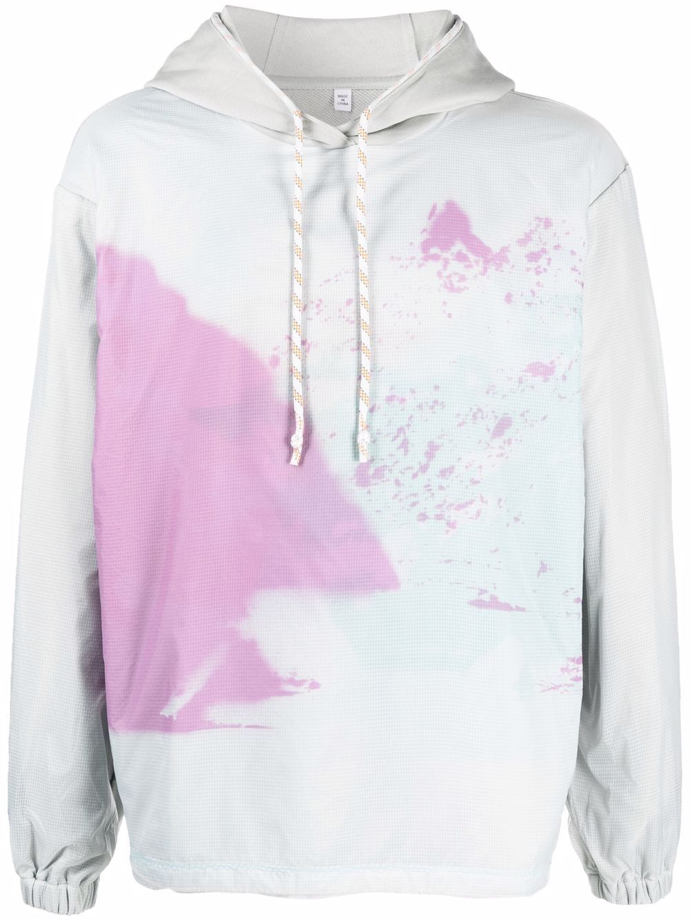 MCQ Hoodie mit abstraktem Print - Grün von MCQ