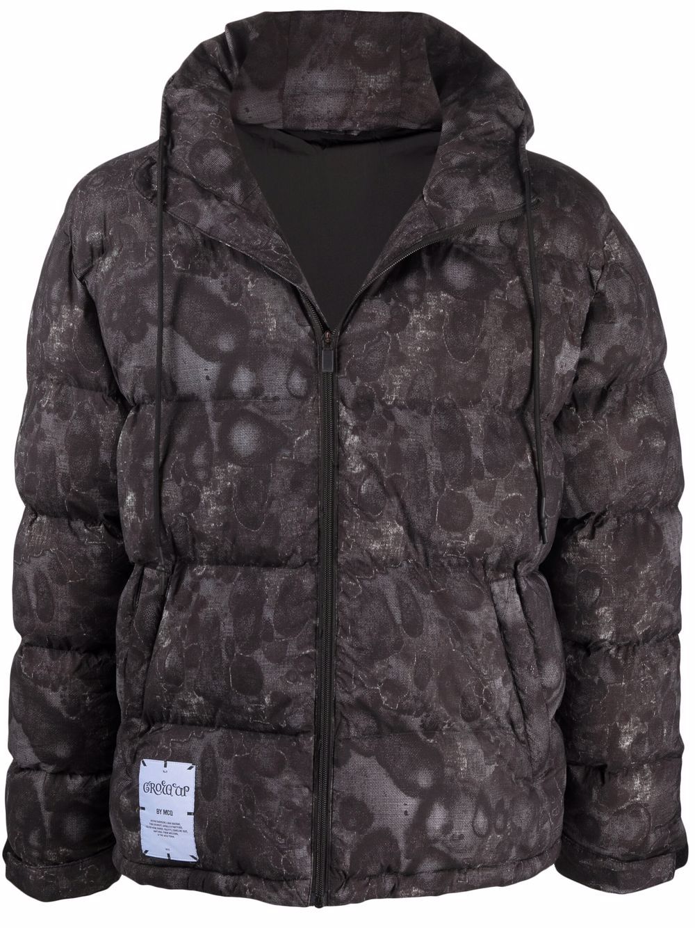 MCQ Gefütterte Jacke mit grafischem Print - Grau von MCQ