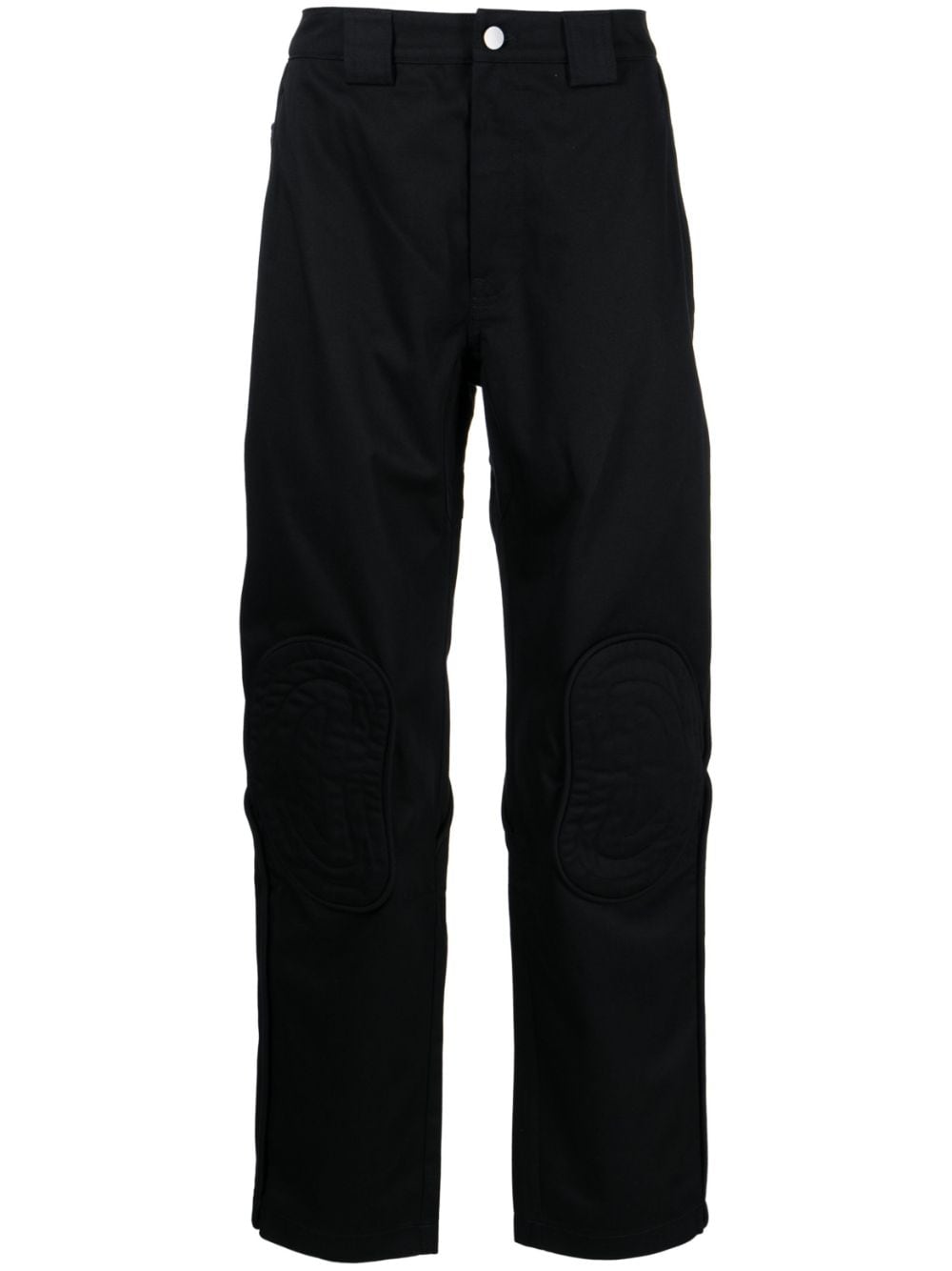 MCQ Weite Hose mit Logo-Print - Schwarz von MCQ