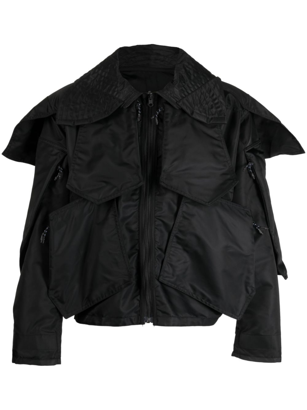 MCQ Jacke mit Oversized-Taschen - Schwarz von MCQ