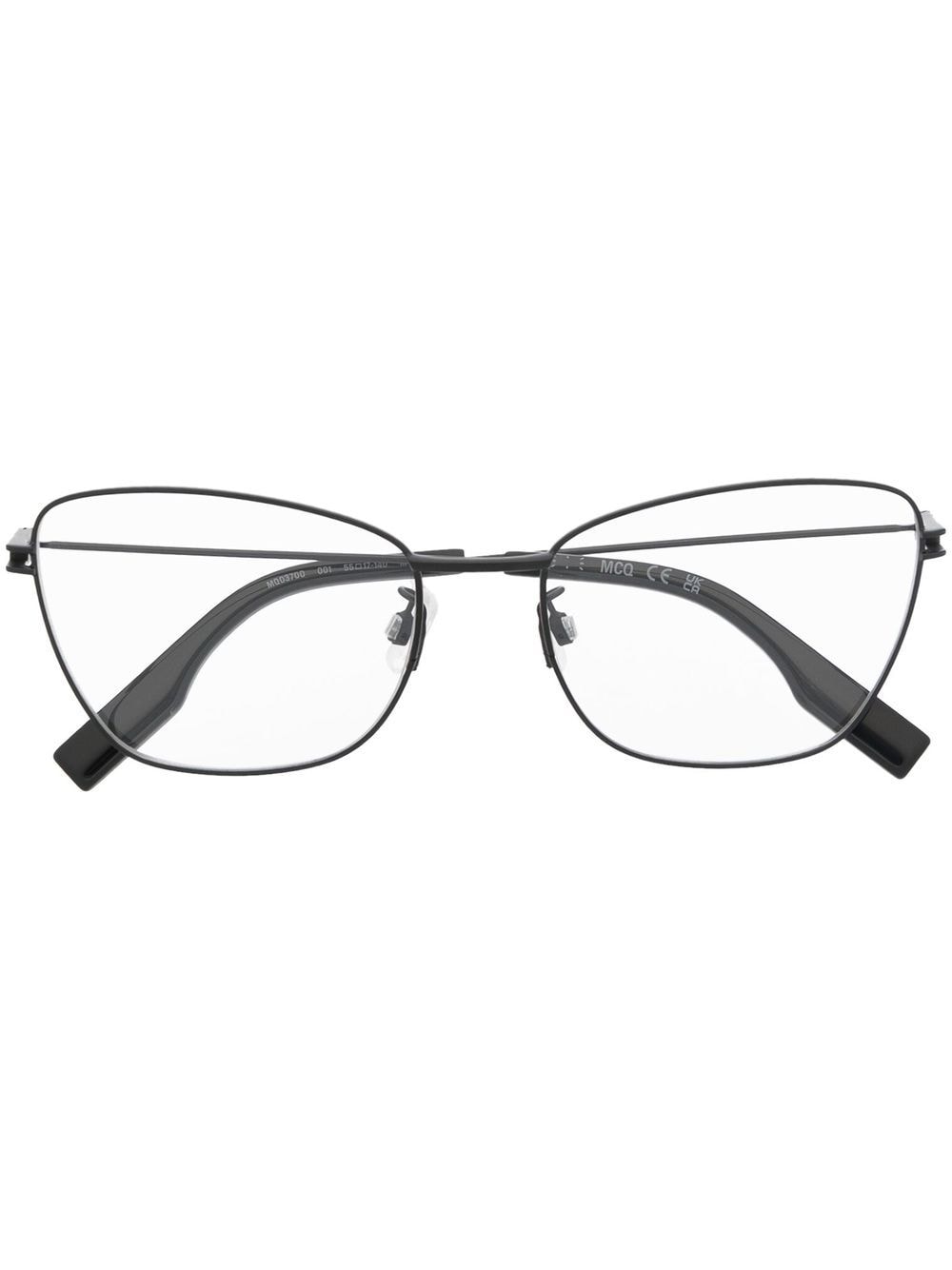MCQ Klassische Cat-Eye-Brille - Schwarz von MCQ