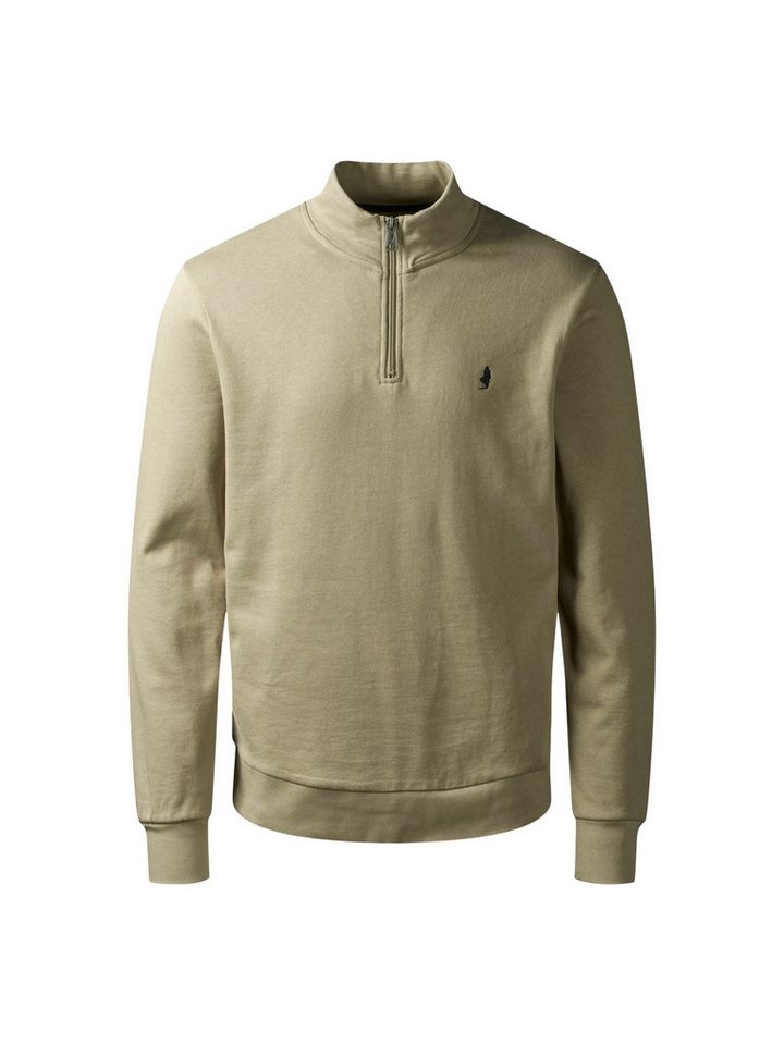 MCS Strickpullover MCS sweatshirt with half-zip Clement von MCS