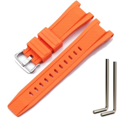 MCXGL Harz Ersatz Armband Kompatibel mit Casio Gshock GST-210 GST-W110 GST-W100 GST-S110 GST-S100 GST-B100 GST-S300 Uhrenarmband von MCXGL