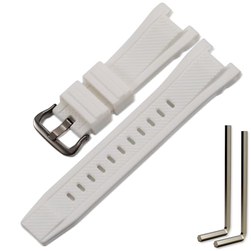 MCXGL Harz Ersatz Armband Kompatibel mit Casio Gshock GST-210 GST-W110 GST-W100 GST-S110 GST-S100 GST-B100 GST-S300 Uhrenarmband von MCXGL