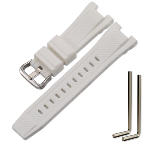 MCXGL Harz Ersatz Armband Kompatibel mit Casio Gshock GST-210 GST-W110 GST-W100 GST-S110 GST-S100 GST-B100 GST-S300 Uhrenarmband von MCXGL