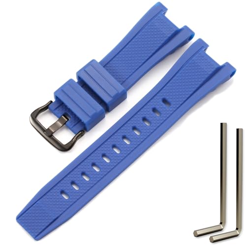 MCXGL Harz Ersatz Armband Kompatibel mit Casio Gshock GST-210 GST-W110 GST-W100 GST-S110 GST-S100 GST-B100 GST-S300 Uhrenarmband von MCXGL