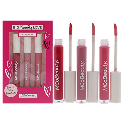 MCoBeauty ; Big Beauty Love Lip Lacquer Trio For Women 3 x 0.101 oz Lip Glos von MCoBeauty