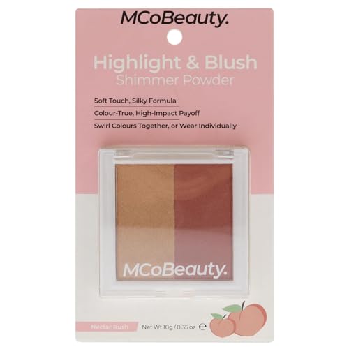 MCoBeauty Highlight and Rouge – Nectar Rush For Women 0,35 oz Makeup von MCoBeauty