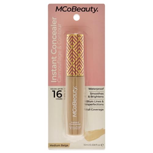 MCoBeauty ; Instant Camouflage and Contour Concealer - Medium Beige For Women 0.3 oz Concealer von MCoBeauty