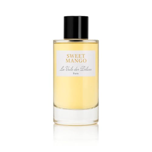 La Folie des Délices Sweet Mango Uni Eau de Parfum 50 ml Mango, Kokosnuss & Irisbutter, exotisch, fruchtig und cremig von MD PARFUMS LE MONDE DU PARFUM