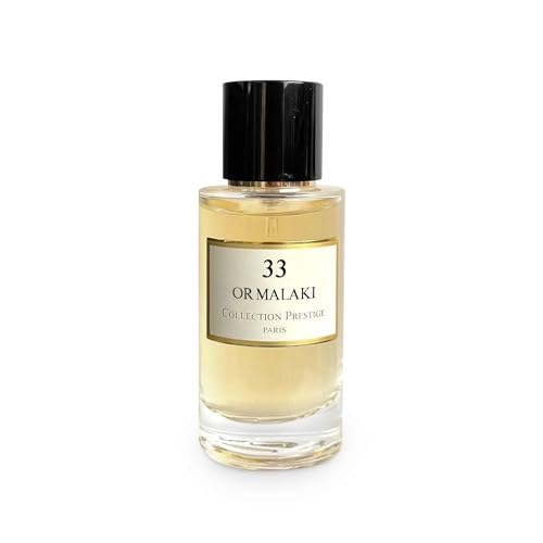 MDPARFUMS Eau de Parfum I 50 ml Made in France I Gold Malaki Nr. 33 – Kollektion Prestige Paris I Parfüm für Damen und Herren von MD PARFUMS LE MONDE DU PARFUM